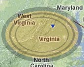 VA-charlottesville-Map
