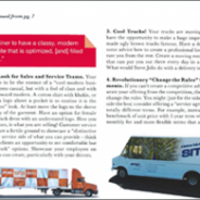 Orange Checkered Truck in CSC Network Magazine